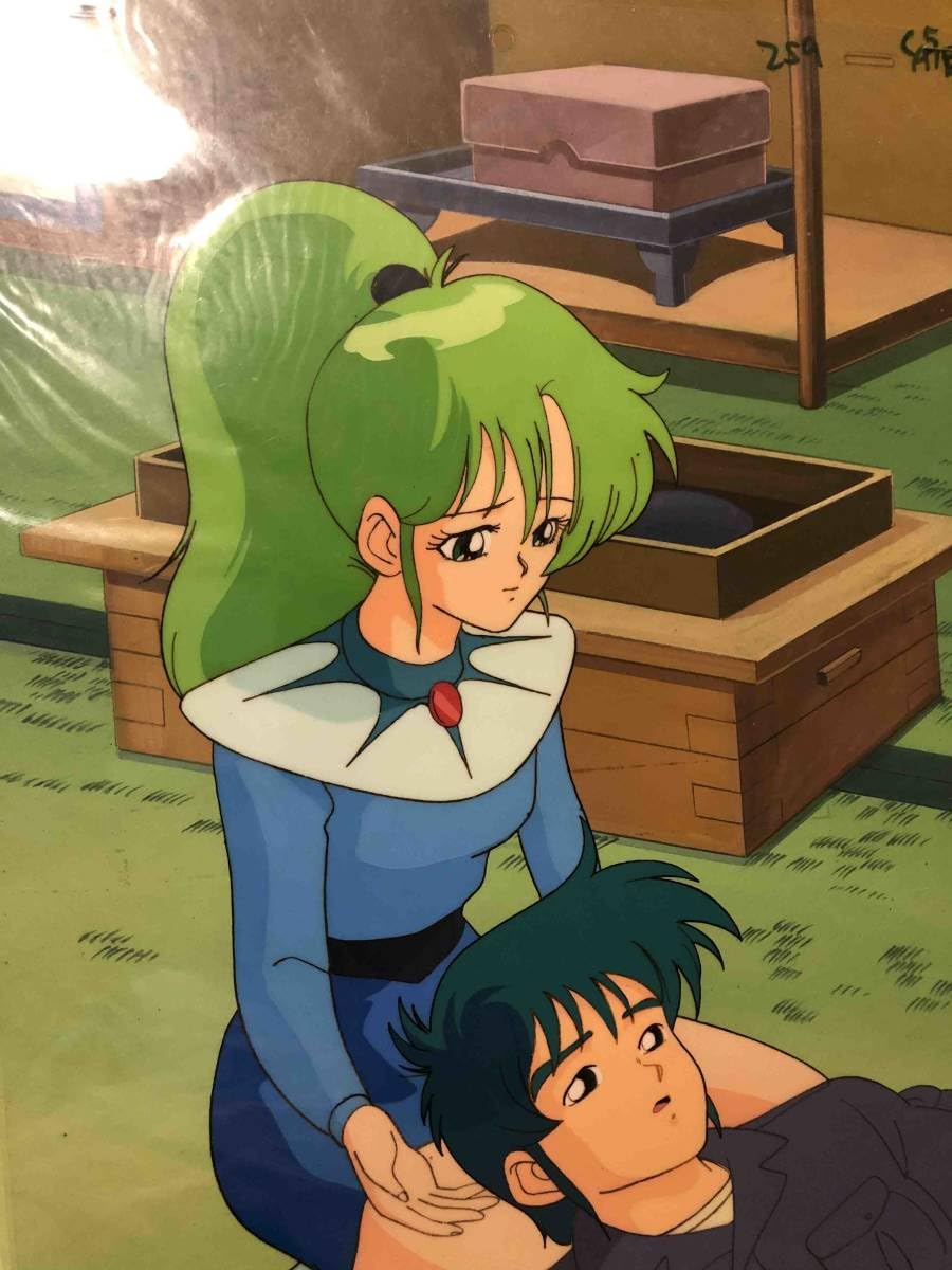 Amazon.co.jp: セル画 作品不明 大判サイズ アニメ 女の子 : おもちゃ